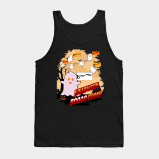 Cute Halloween Boooocamp Tank Top